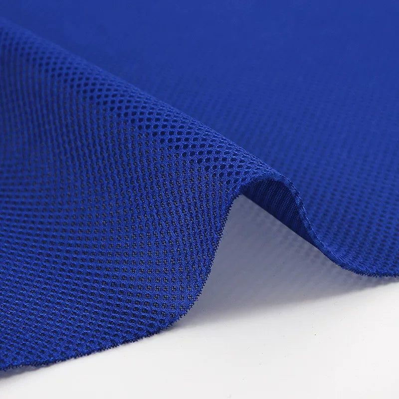 Mesh Fabric, Solid, for Sportswear & Linings, 57 in Wide - Royal Blue