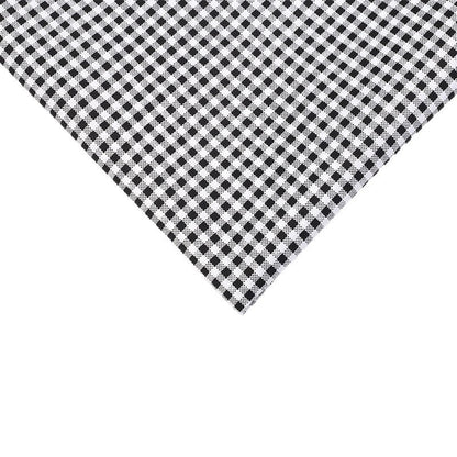 Mini Grid Polyester Fabric, Small Plaid Cloth for Shirts & Curtains