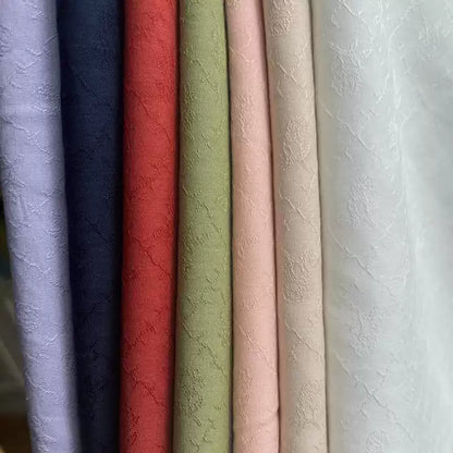 Mirror Rose Jacquard Cotton, Woven for Apparel, 55 in Wide