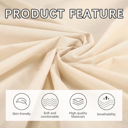 Muslin Fabric, for Baby Wear & Summer Dresses, 59 in Wide