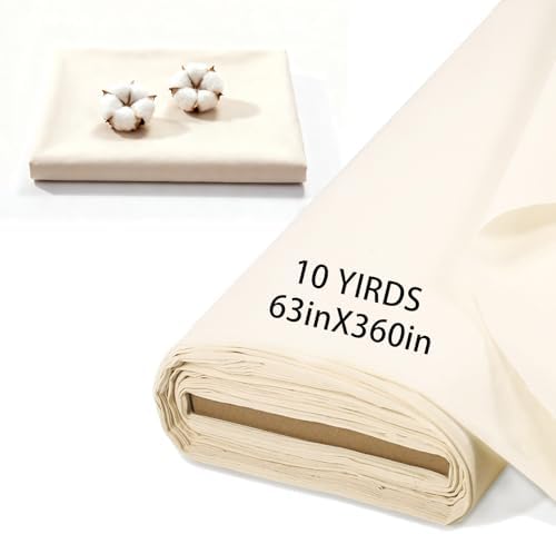 Muslin Fabric, for Baby Wear & Summer Dresses, 59 in Wide - Unbleached