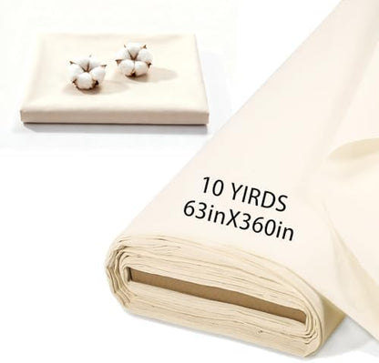 Muslin Fabric, for Baby Wear & Summer Dresses, 59 in Wide - Unbleached