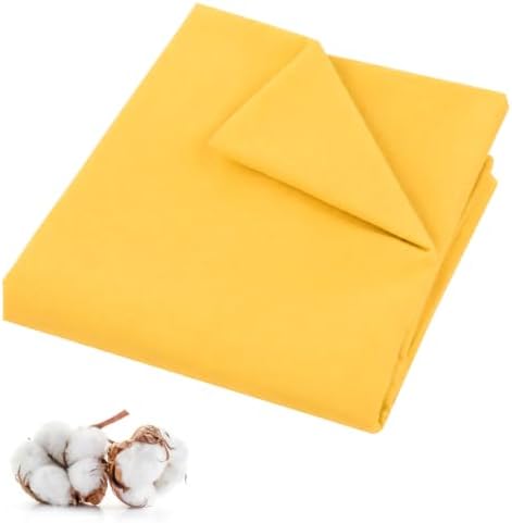 Muslin Fabric, for Baby Wear & Summer Dresses, 59 in Wide - Yellow