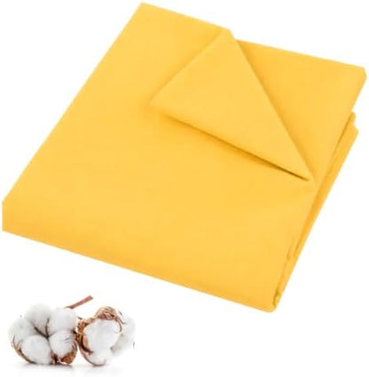 Muslin Fabric, for Baby Wear & Summer Dresses, 59 in Wide - Yellow