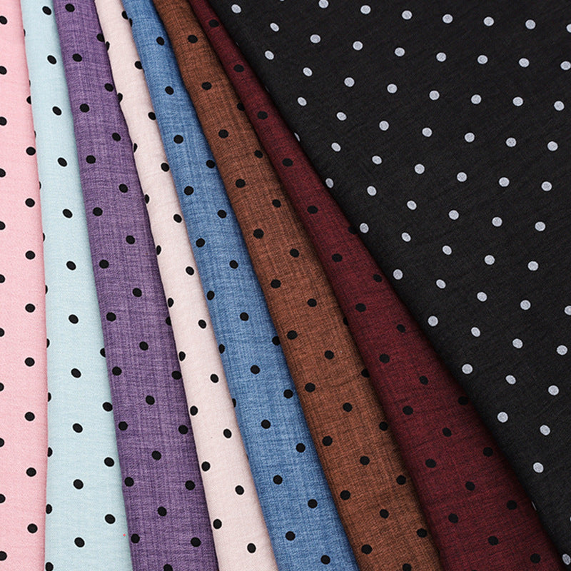 Polka Dot Fabric, Dot, for Dresses & Tops, 57 in Wide