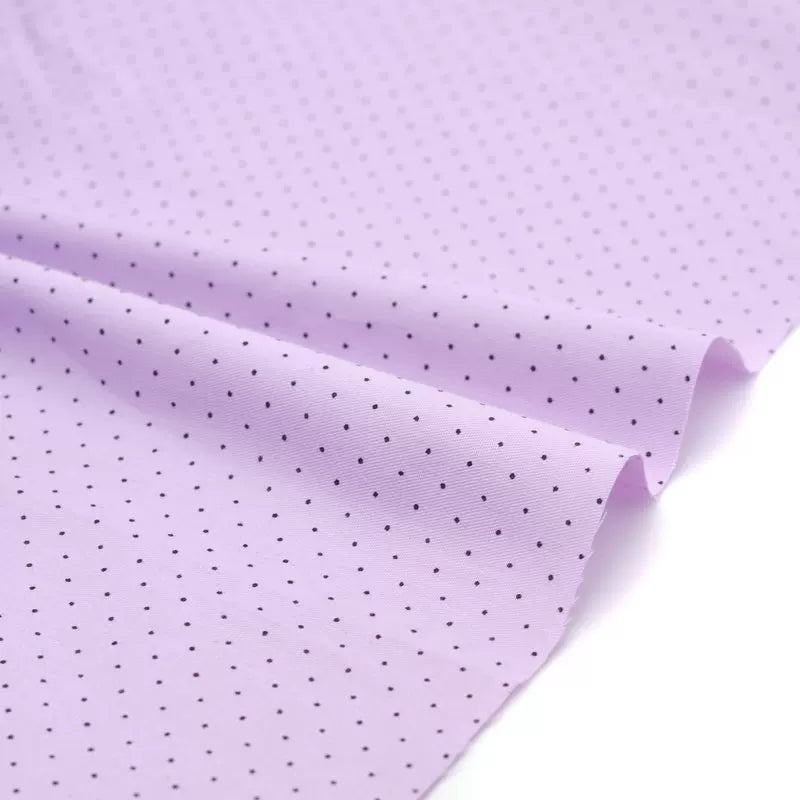 Polka Dot Fabric, Dot, for Dresses & Tops, 57 in Wide - Purple