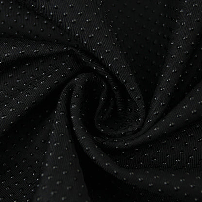 Polka Dot Polyester Fabric - Home Decor & Bags by the Yard - Black