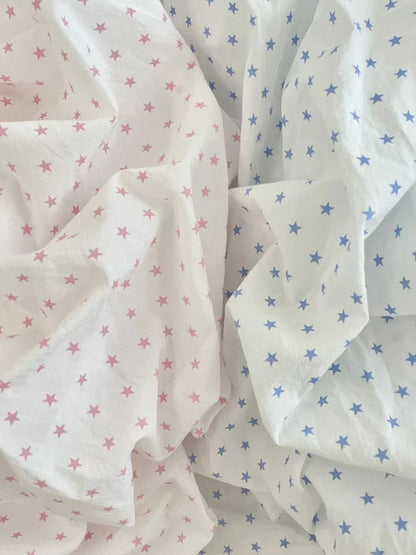 Polyester Crinkle Star Fabric, for Tops & Skirts
