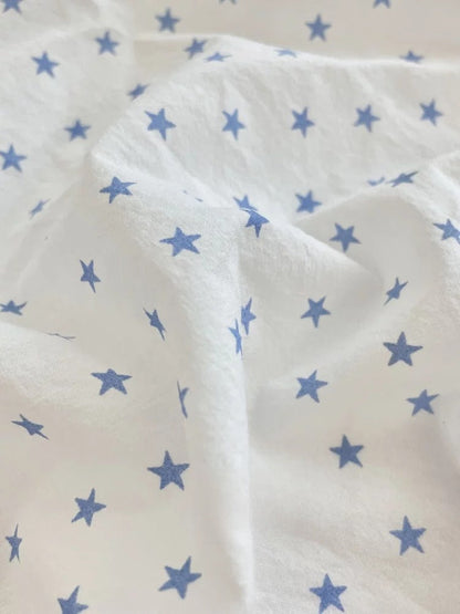 Polyester Crinkle Star Fabric, for Tops & Skirts