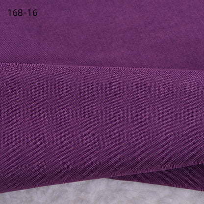 Polyester Faux Linen Upholstery Fabric, Thick & Durable - Purple & Deep Purple