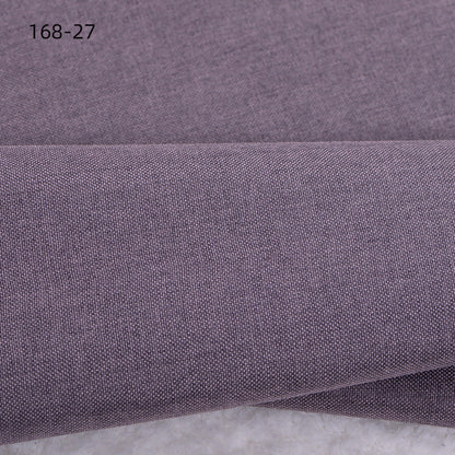 Polyester Faux Linen Upholstery Fabric, Thick & Durable - Purple