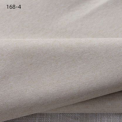 Polyester Faux Linen Upholstery Fabric, Thick & Durable - Beige