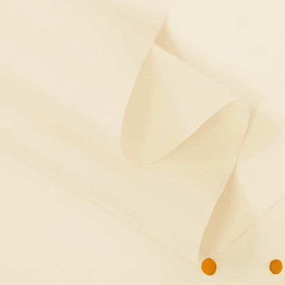 Polyester Taffeta Lining Fabric, Solid, for Suits, Coats & Bags - Cream