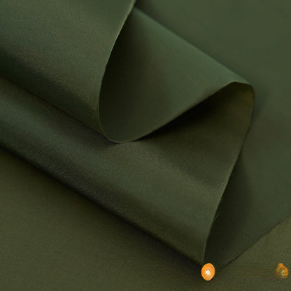 Polyester Taffeta Lining Fabric, Solid, for Suits, Coats & Bags - Army Green