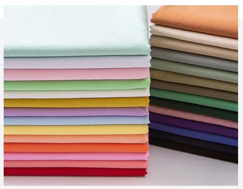 Poplin Fabric, Solid, for Shirts & Linings, 61 in Wide