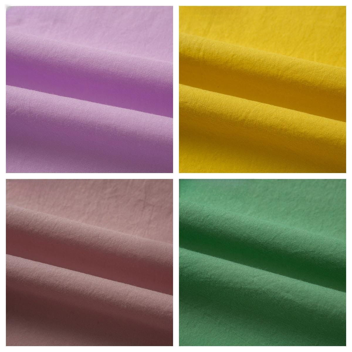 Poplin Fabric, Solid, for Shirts & Linings, 61 in Wide - Light purple