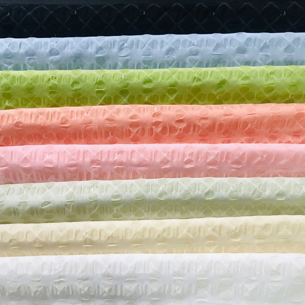 Printed Fabric, Printed, for Dresses & Tops, 48 in Wide - Beige