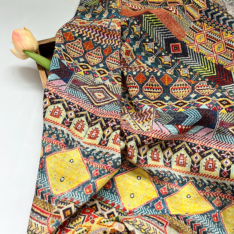 Printed Fabric, Printed, for Dresses & Tops, 59 in Wide