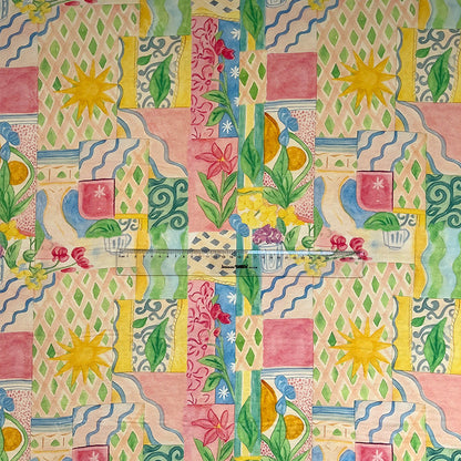 Printed Fabric, Printed, for Dresses & Tops, 59 in Wide - STYLE-A