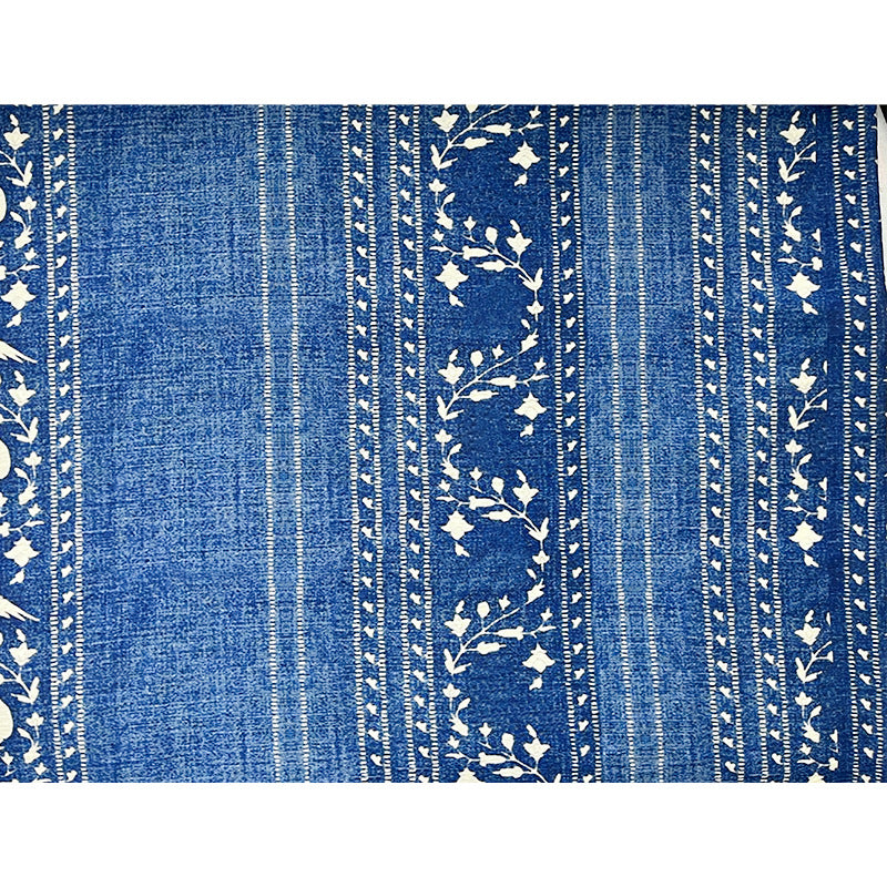 Printed Fabric, Printed, for Dresses & Tops, 59 in Wide - Blue