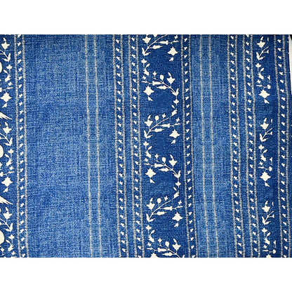 Printed Fabric, Printed, for Dresses & Tops, 59 in Wide - Blue