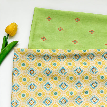 Printed Fabric, Printed, for Dresses & Tops, 59 in Wide