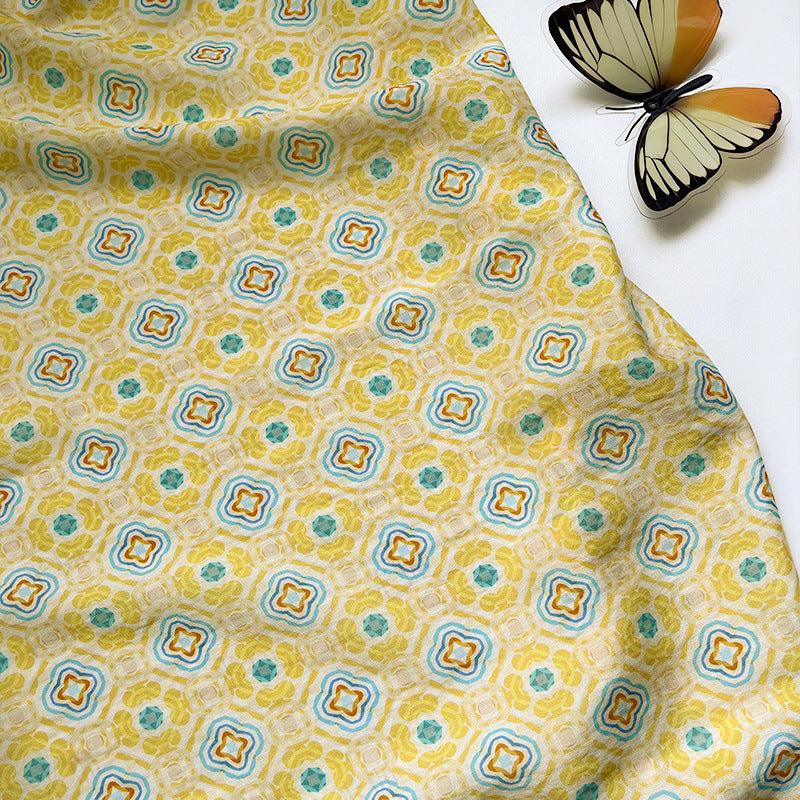Printed Fabric, Printed, for Dresses & Tops, 59 in Wide