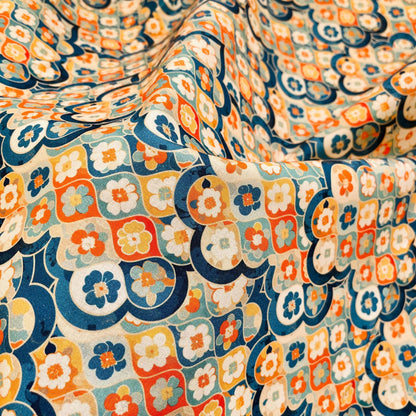 Printed Fabric, Printed, for Dresses & Tops, 59 in Wide