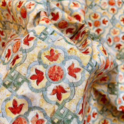 Printed Fabric, Printed, for Dresses & Tops, 59 in Wide