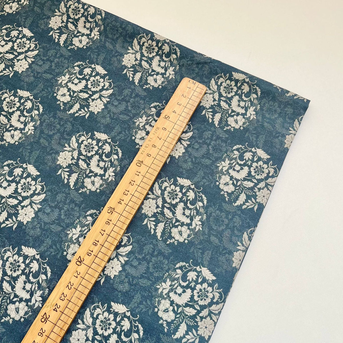 Printed Fabric, Printed, for Dresses & Tops, 59 in Wide - Midnight Botanical