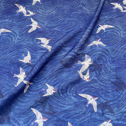 Printed Fabric, Printed, for Dresses & Tops, 59 in Wide