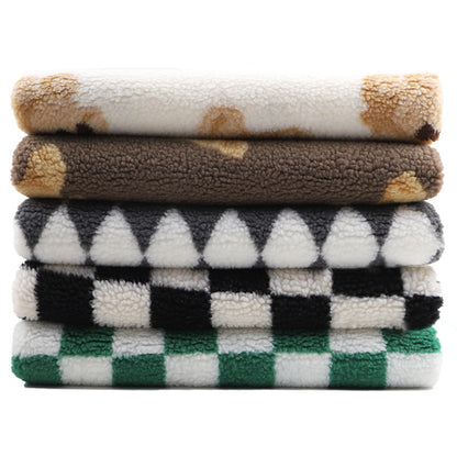 Printed Sherpa Fleece Fabric, Plush Warm Knit for Toys & Outerwear