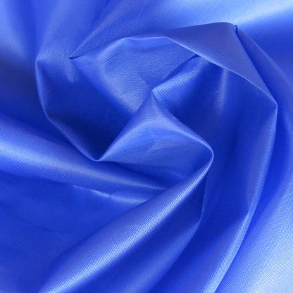 PU Coated Polyester Taffeta Fabric, Waterproof & Crisp - Blue & Royal Blue