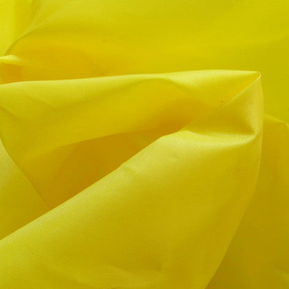 PU Coated Polyester Taffeta Fabric, Waterproof & Crisp - Golden Yellow & Yellow