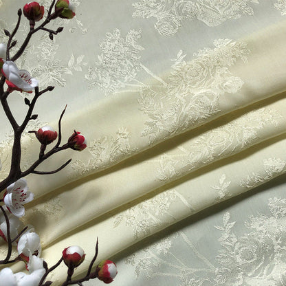 Rayon Jacquard Fabric, Hidden-Motif Hanfu Cloth