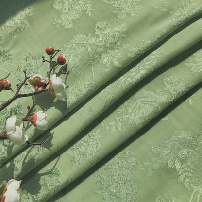 Rayon Jacquard Fabric, Hidden-Motif Hanfu Cloth
