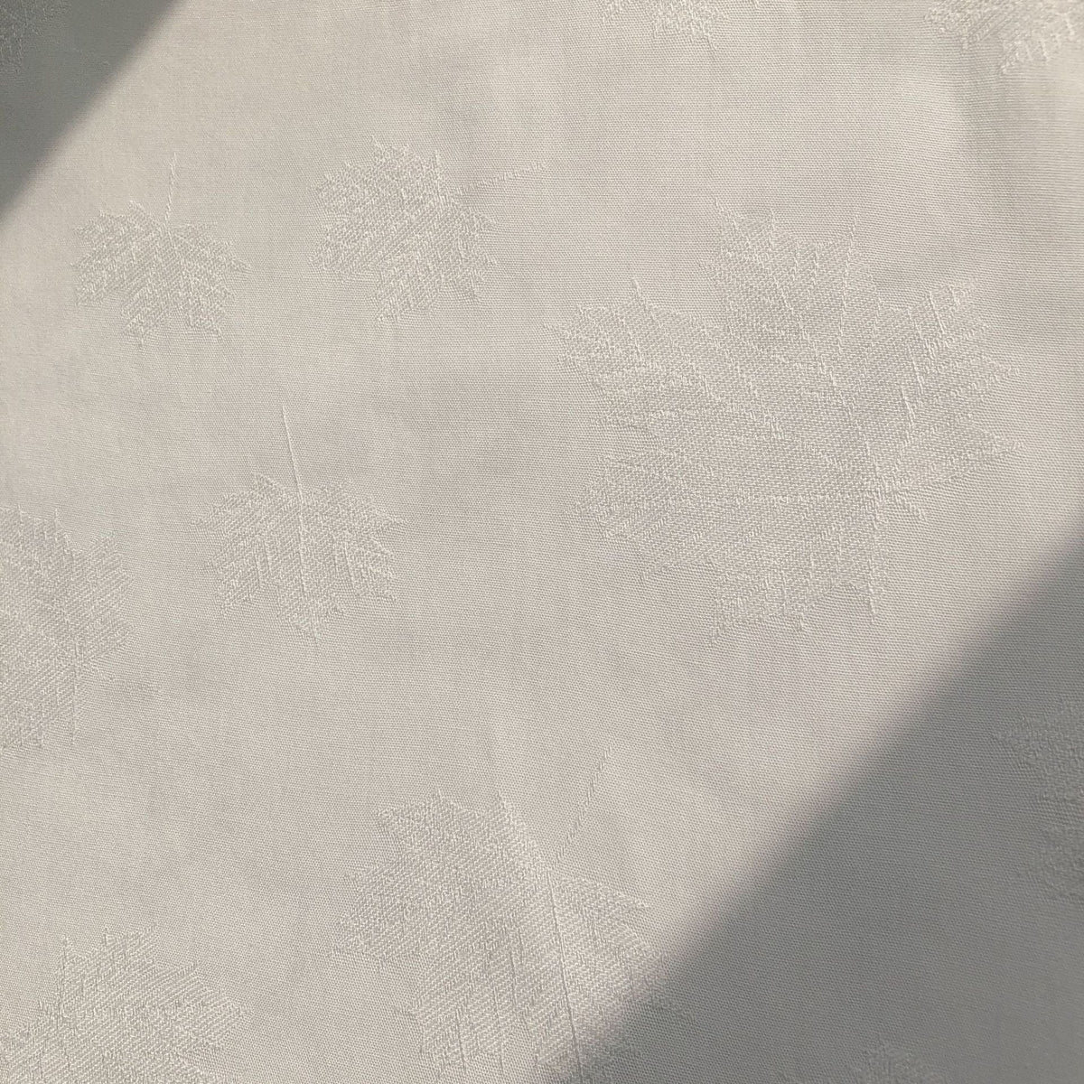 Rayon Maple Jacquard Fabric, for Hanfu & DIY - Natural White