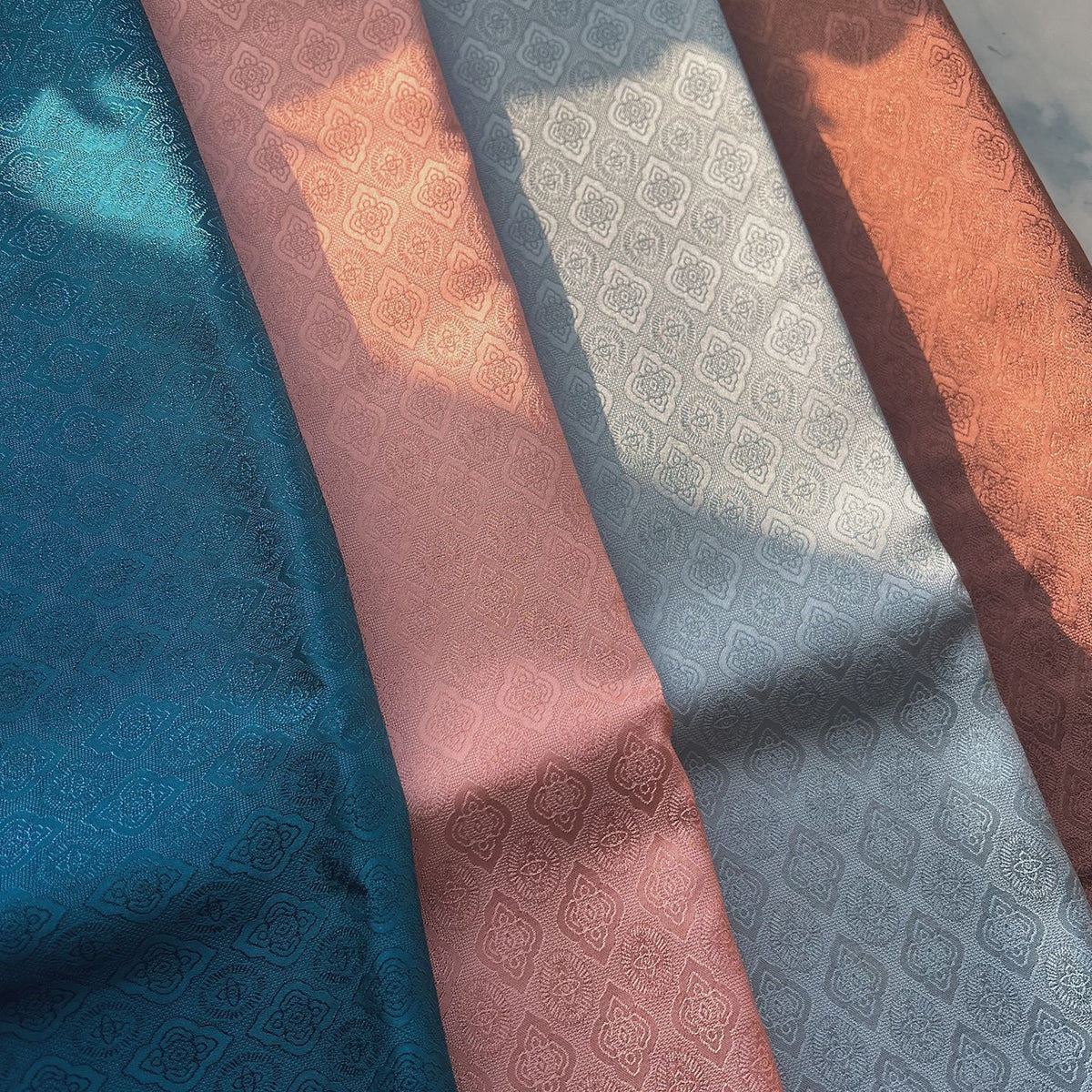 Rayon Polka Jacquard Fabric, for Hanfu & Dresses
