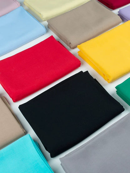 Rayon Fabric, Soft Plain Solid, for Baby Sleepwear, Dresses & Summer Wear