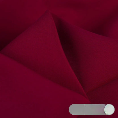 Rayon Fabric, Soft Plain Solid, for Baby Sleepwear, Dresses & Summer Wear - Wine Red