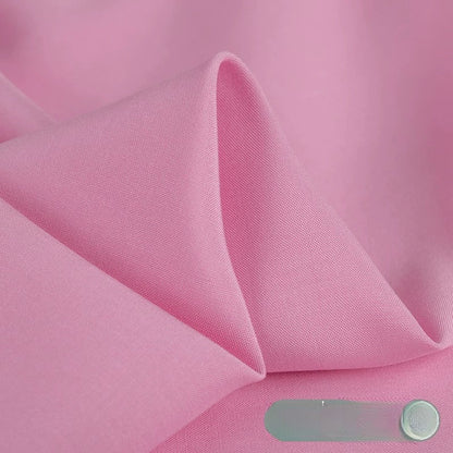Rayon Fabric, Soft Plain Solid, for Baby Sleepwear, Dresses & Summer Wear - Cherry Pink