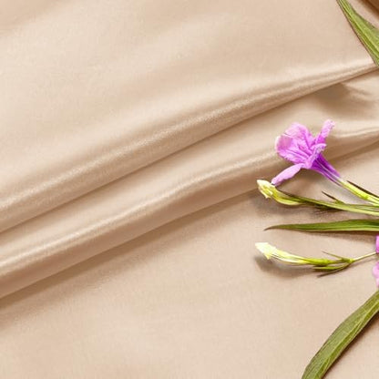 Satin Fabric, Solid, for Evening Wear & Linings, 59 in Wide
