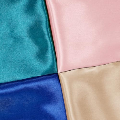 Satin Fabric, Solid, for Evening Wear & Linings, 59 in Wide