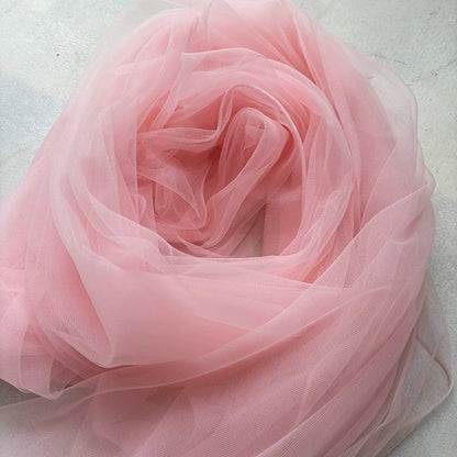 Sheer Tulle Drapery Fabric by the Yard - Wedding & Event Backdrop