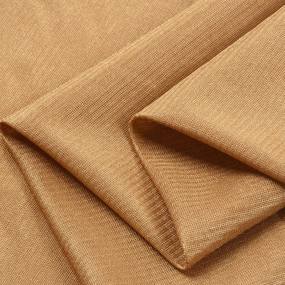 Stretch Knit Lining Fabric, Soft Underskirt Cloth for Skirts & Dresses - Camel