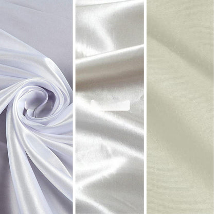 Taffeta Fabric, for Gowns, Drapes & Decor - Ivory
