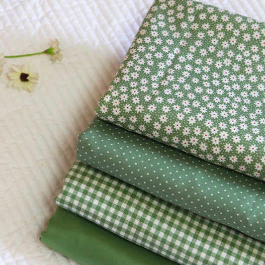 Thick Cotton Check Fabric, 210 GSM, for Upholstery & Storage
