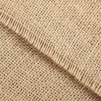 Thick Jute Burlap Fabric for Decor Backdrops, Tablecloths & DIY Crafts