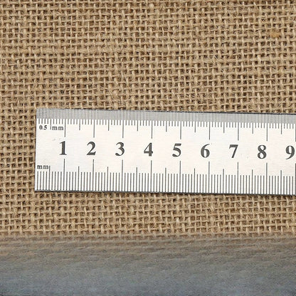 Thick Jute Burlap Fabric for Decor Backdrops, Tablecloths & DIY Crafts - Density 50