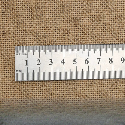 Thick Jute Burlap Fabric for Decor Backdrops, Tablecloths & DIY Crafts - Density 60